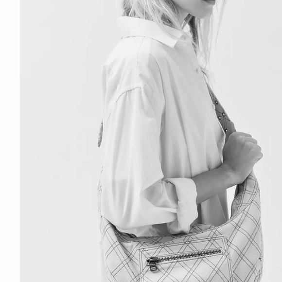 NWOT Urban Outfitters Darci shoulder bag 
Olive green quilted pattern
Sold out! - Picture 3 of 8